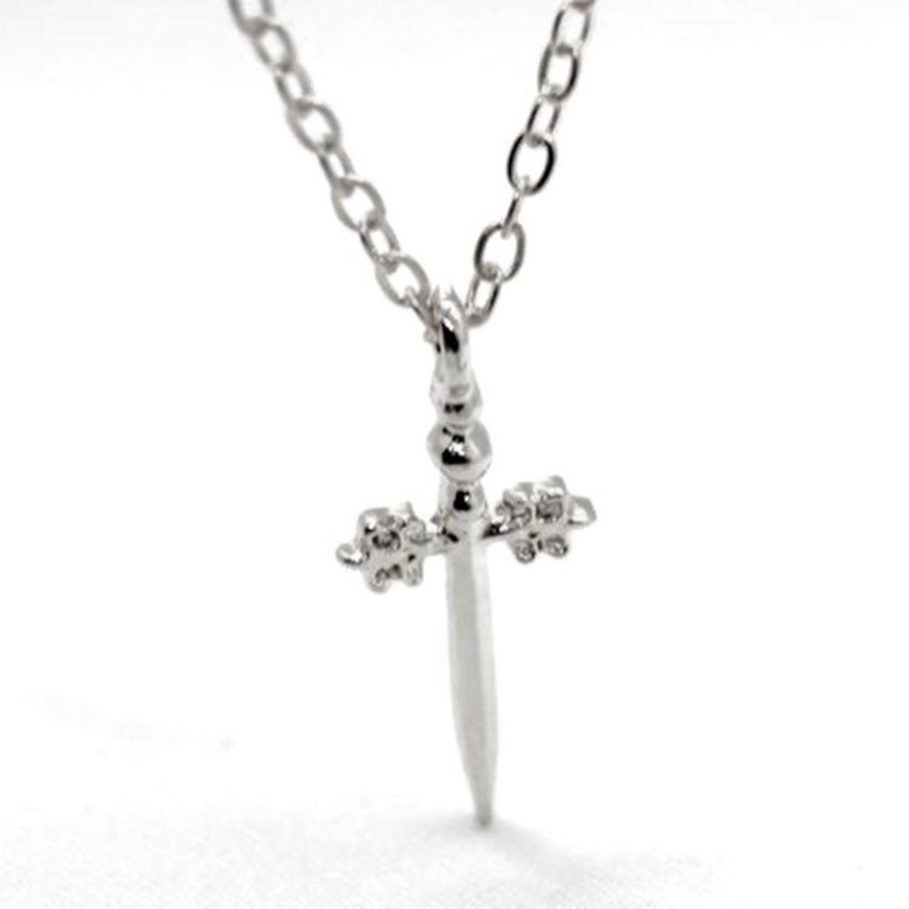 Silver Sword Necklace